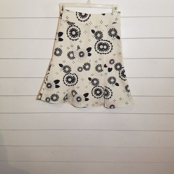Gap women's A line floral skirt size 0 - Picture 1 of 5